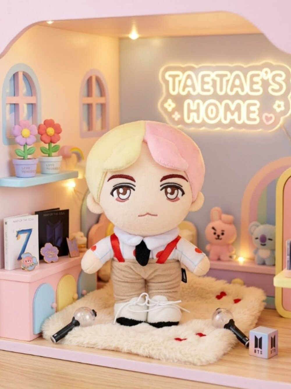 BTS POP-UP: HOUSE OF BTS V (Kim Taehyung) Character Plush Toy